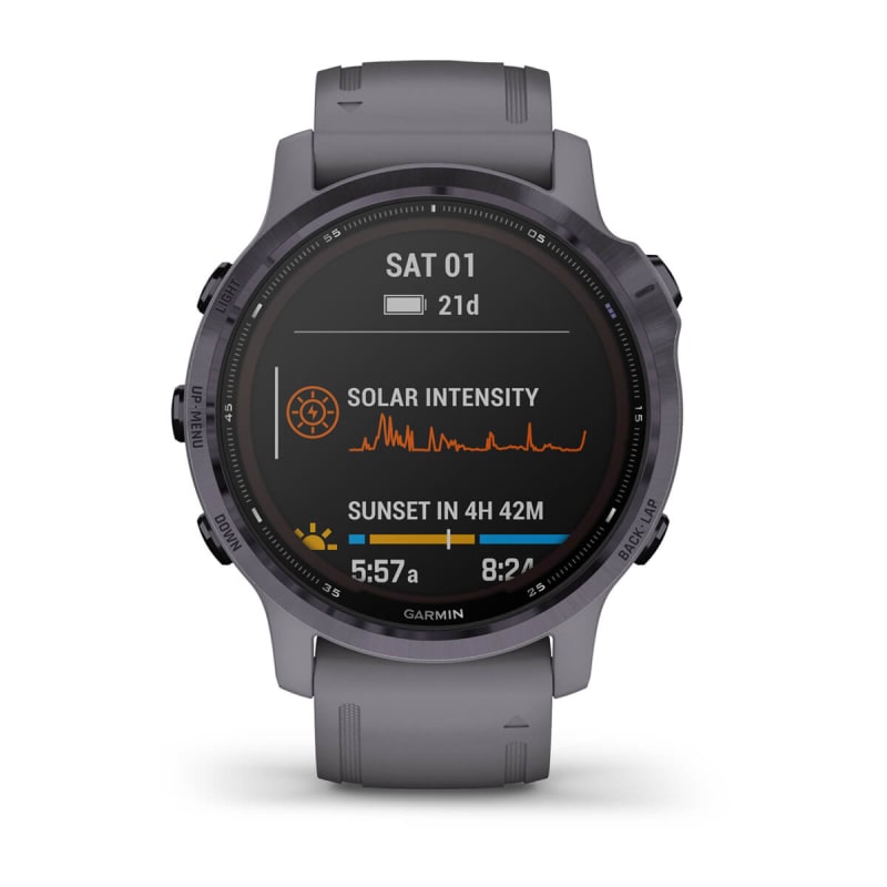 Garmin f nix 6S Pro Solar Edition Multisport fitness watch