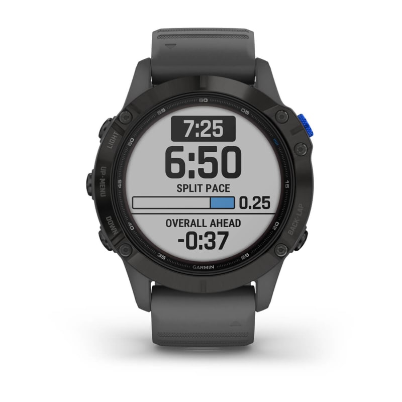 Achat Montre connectée Garmin fenix 6 Pro Solar Titane Carbon Gray avec  bracelet Titane