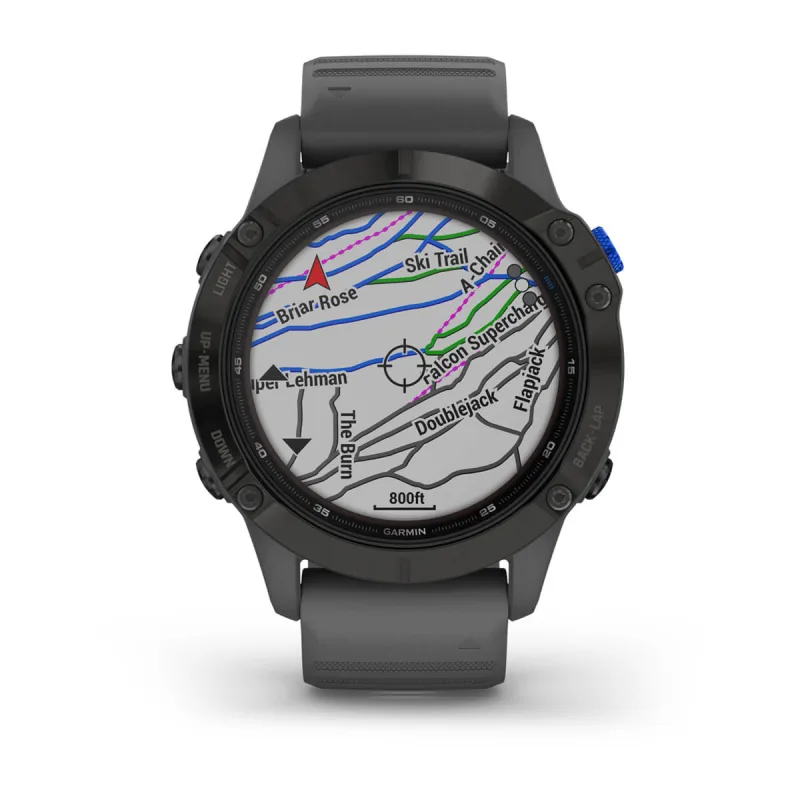 Garmin Fenix 6X PRO carbón con correa