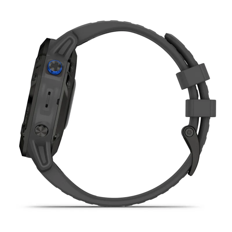 Garmin Fenix 6 Pro Solar, reloj GPS multideportivo con capacidad de carga  solar, características avanzadas de entrenamiento y datos, azul mineral con