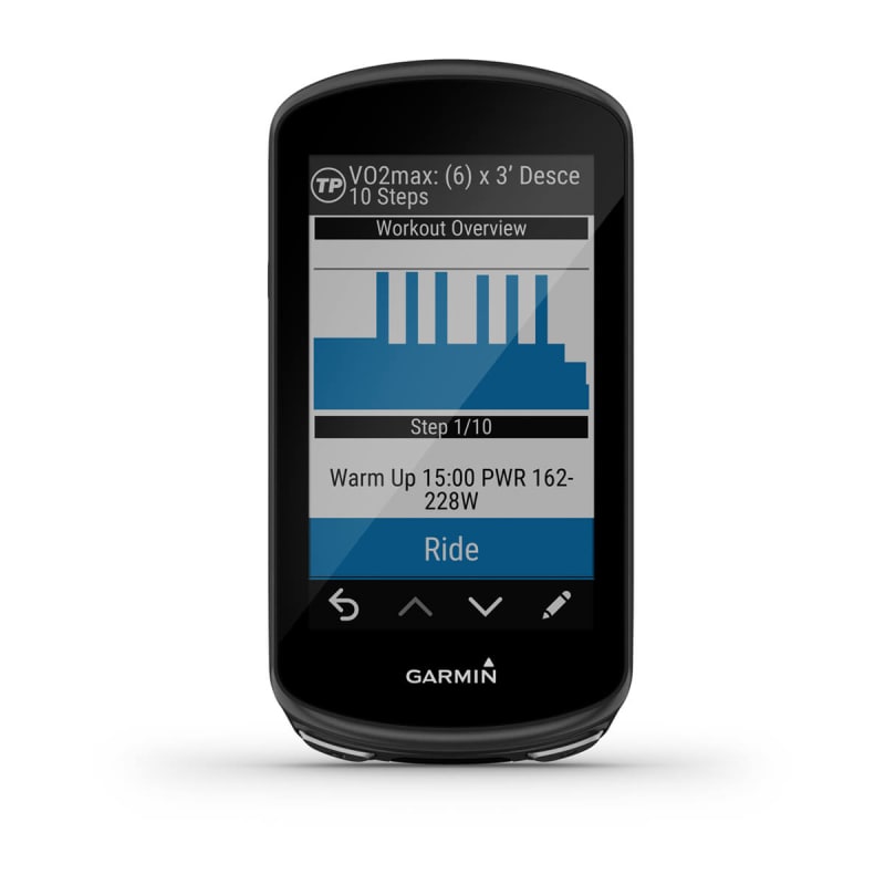 Garmin Edge 1030 Plus, computadora GPS para ciclismo/bicicleta, sugerencias  de entrenamiento en el dispositivo, guía de ritmo ClimbPro y más