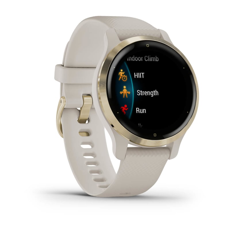 Achat Montre Garmin Venu R Sq White/Light Gold avec bracelet