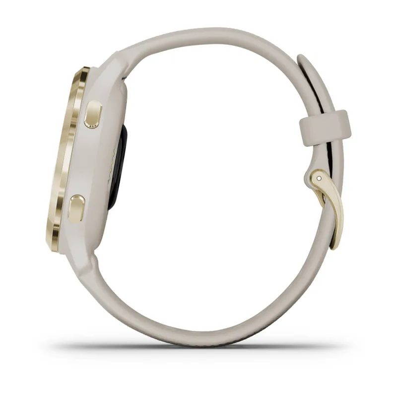 Garmin Venu 2s Rose Gold Bezel With White Case Smartwatch GM-010-02429-73
