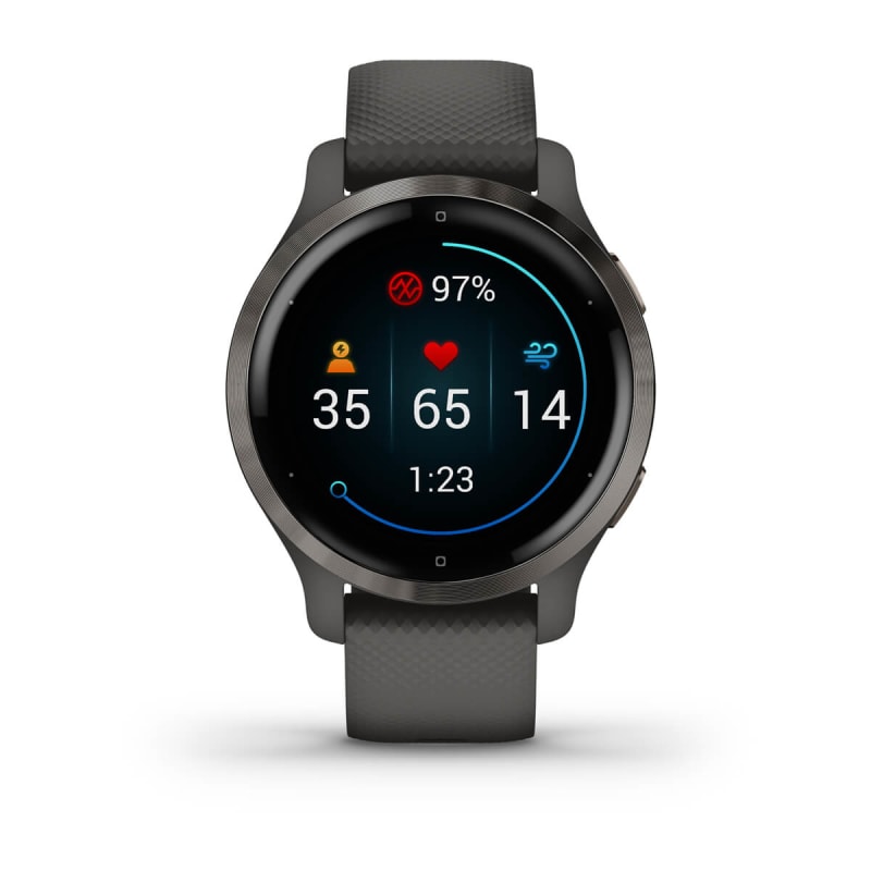 Garmin Venu 2S Smaller Sized Fitness Health Smartwatch