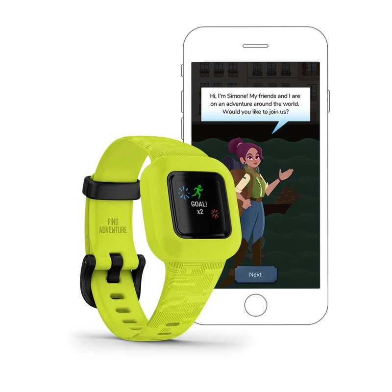 Garmin vivofit jr track location online
