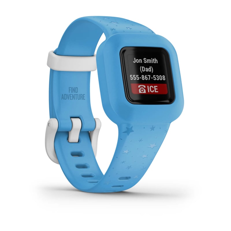 Blue Youth Running Watch Garmin Vívofit® Kids Fitness Tracker