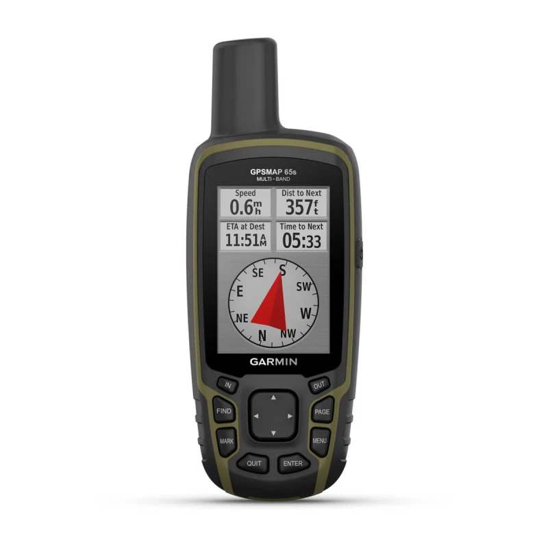 Garmin GPSMAP 65s  Dispositivo GPS de mano para uso al aire libre