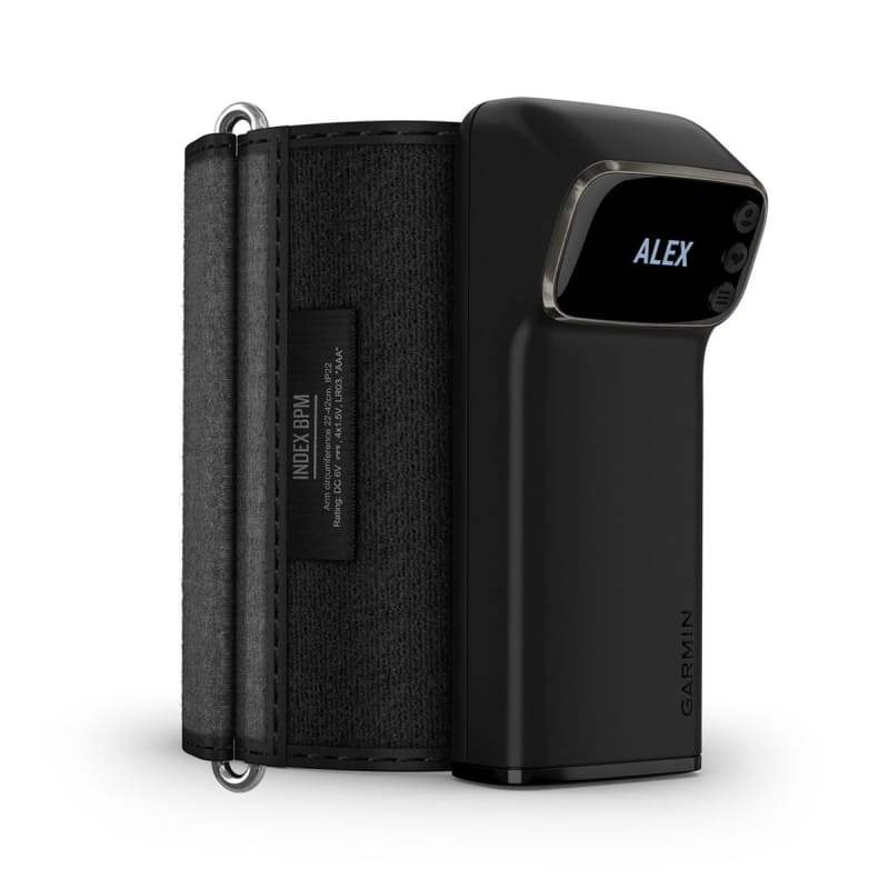 Garmin blood pressure cuff clearance