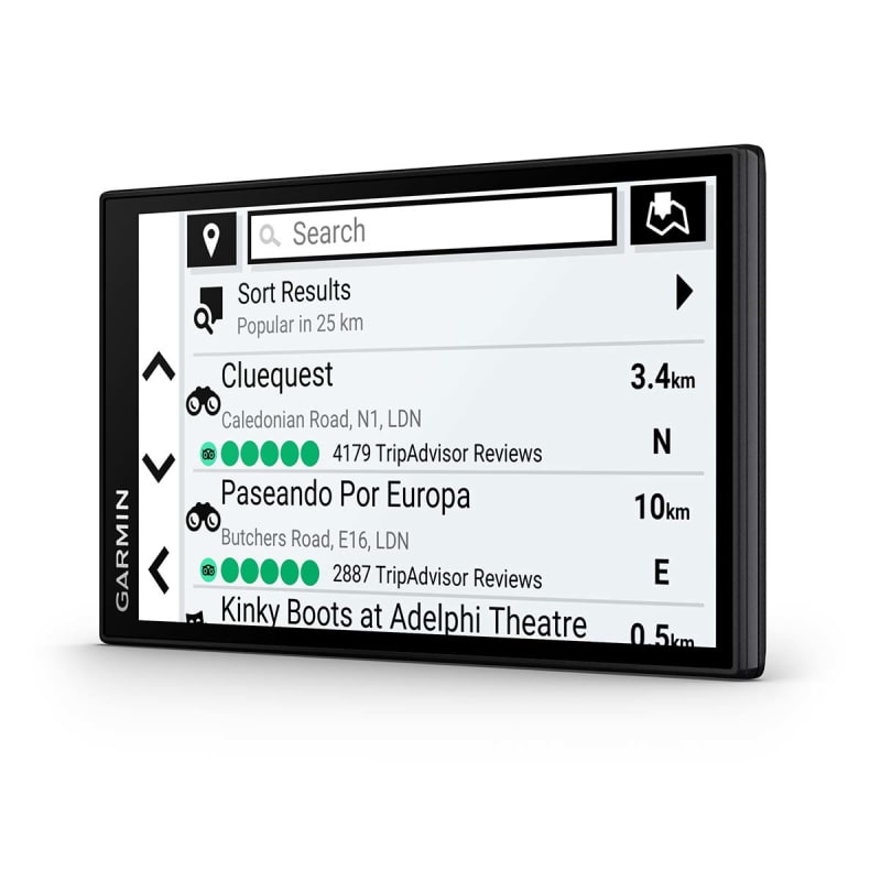 GPS Garmin DriveSmart 66 avec cartes haute résolution brillantes, 6 po