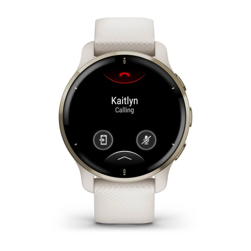 Garmin Venu 2 Plus Smartwatch (Cream Gold with Ivory band