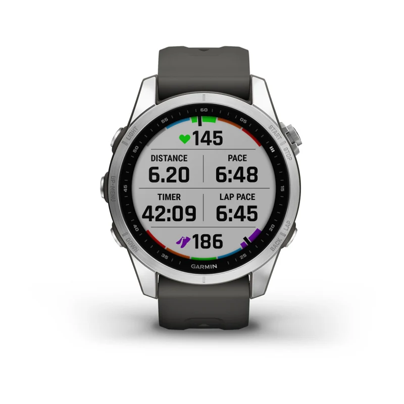 Garmin Fenix 6 Pro, Premium Multisport GPS Watch, Features Mapping, Music,  Grade-Adjusted Pace Guidance and Pulse Ox Sensors, Black : :  Sports, Fitness & Outdoors