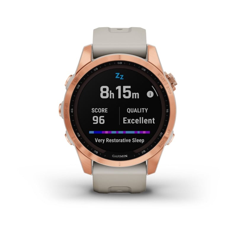 Garmin fēnix® 7S – Solar Edition  Reloj inteligente multideporte con GPS