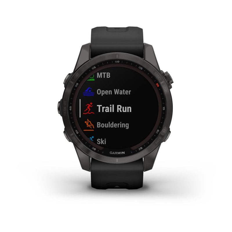 Reloj Garmin multideporte Fénix 7 Zafiro Solar gris - Equipak