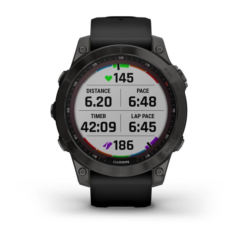 Smartwatch Garmin Fénix 7 Solar Negro - Pulsómetros - Los mejores precios