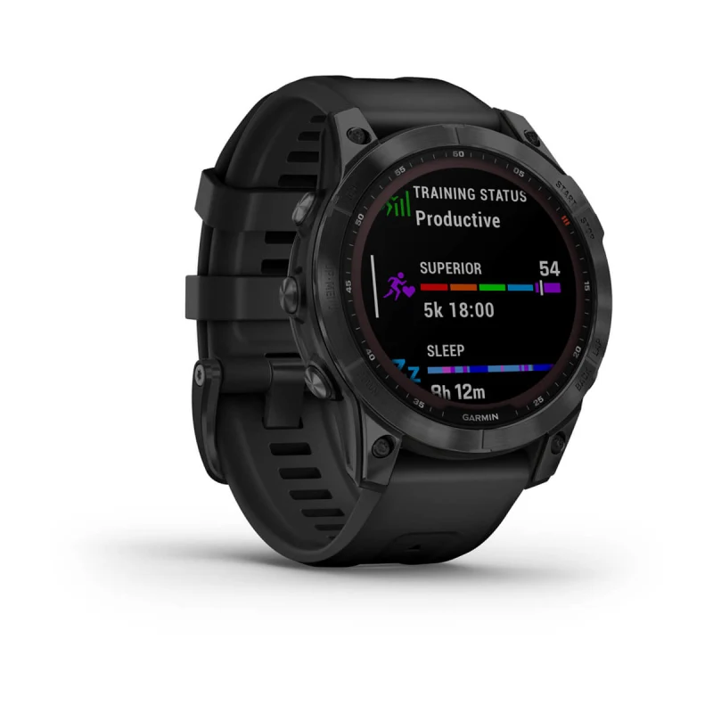emne rustfri Skøn Garmin fēnix® 7 – Sapphire Solar Edition | Multisport GPS Smartwatch