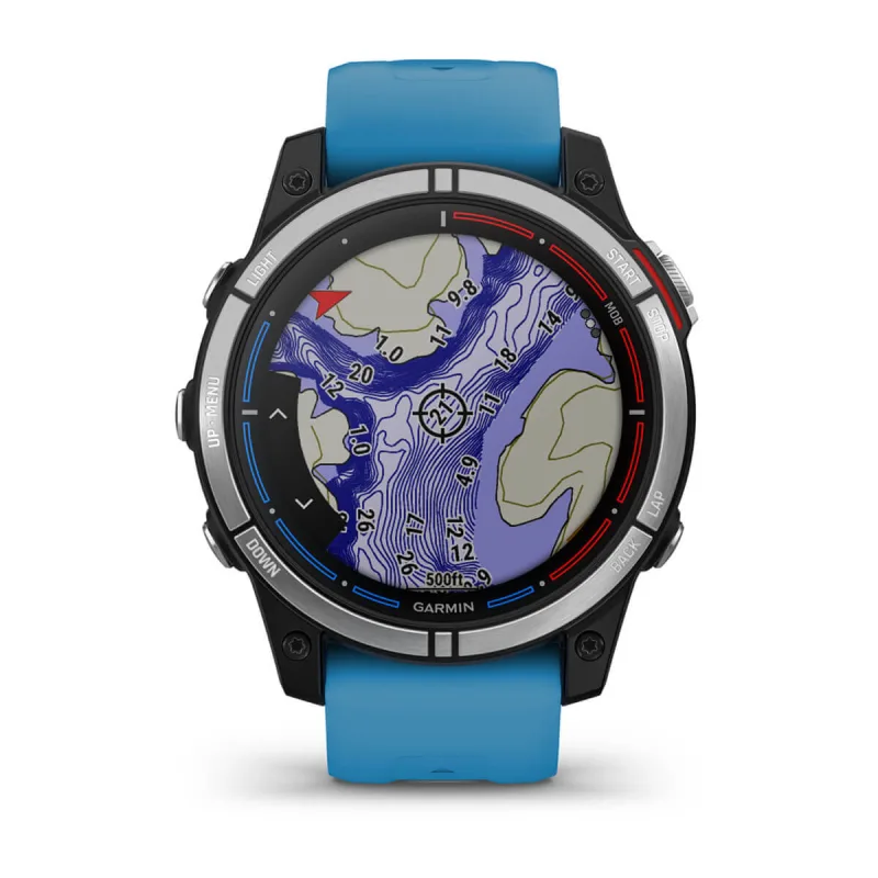 Garmin - Quatix 7, Standard Edition Marine GPS Smartwatch