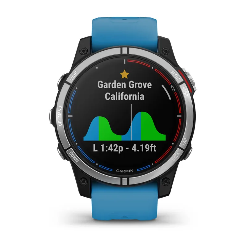 Garmin - Quatix 7, Standard Edition Marine GPS Smartwatch