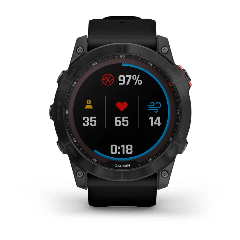 Garmin fēnix® – Solar Edition Reloj inteligente multideporte con GPS