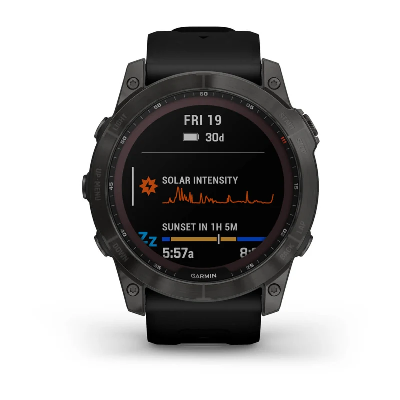 Touhou mild Scan Garmin fēnix® 7X – Sapphire Solar Edition | Multisport GPS Smartwatch