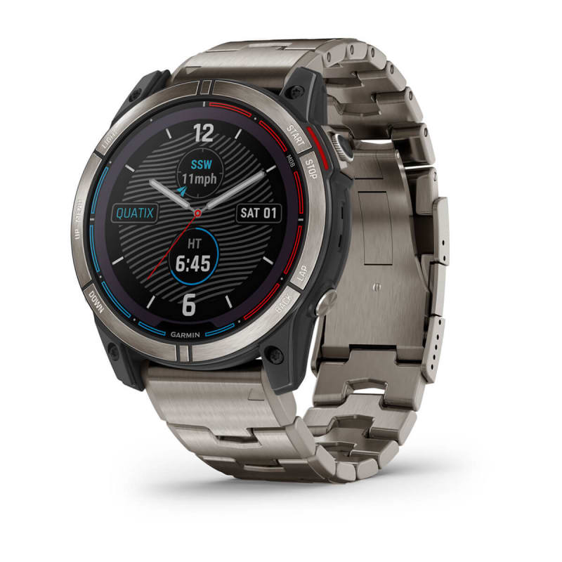 Garmin quatix marine watch top