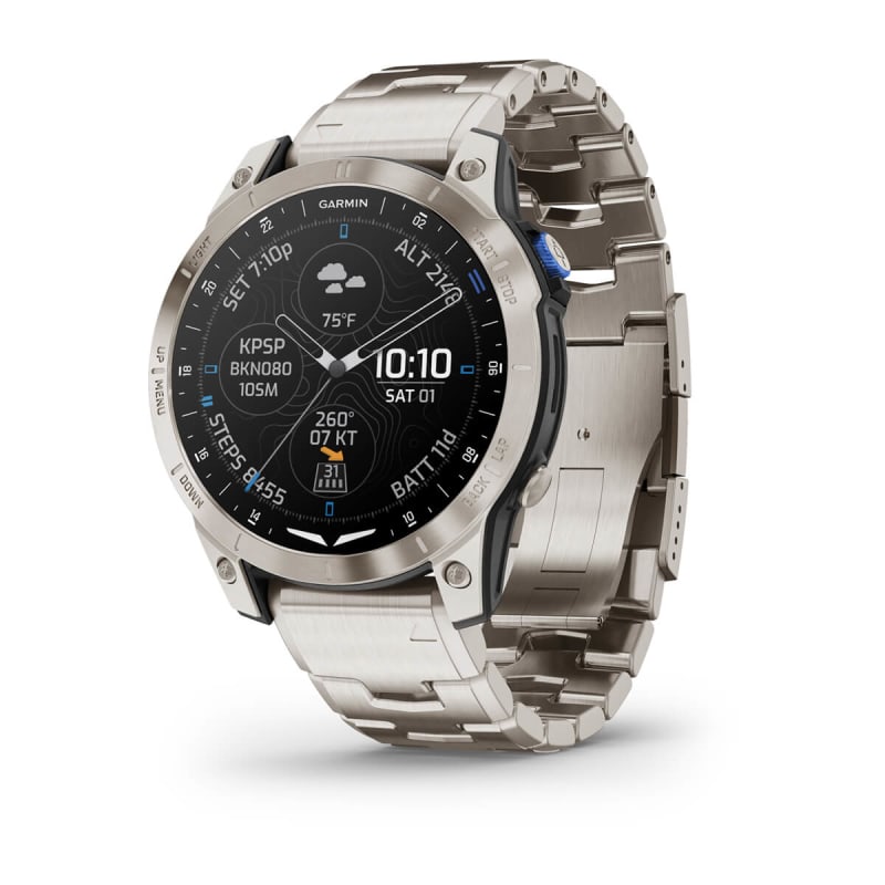 Garmin flying top watch