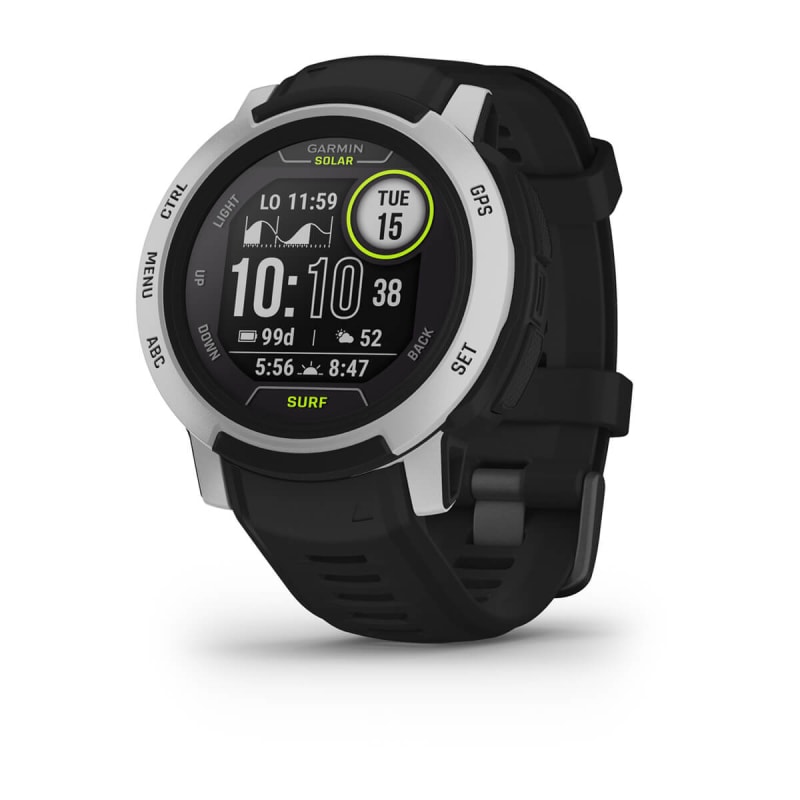 Garmin Instinct® Solar: Surf Edition  Smartwatch con función de carga solar