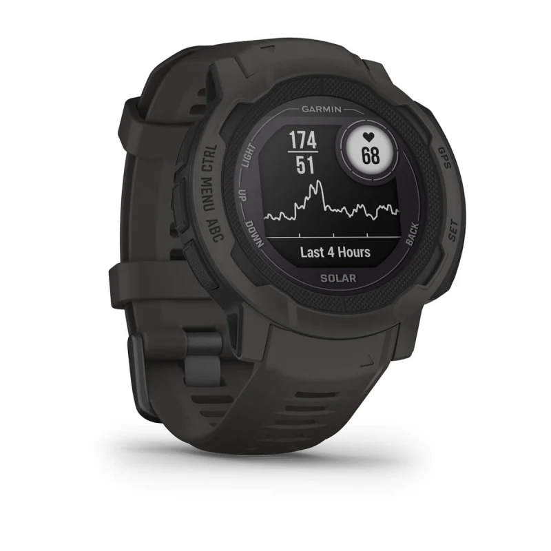 Garmin Instinct 2X Solar Tactical GPS Smartwatch with Ballistics Calculator
