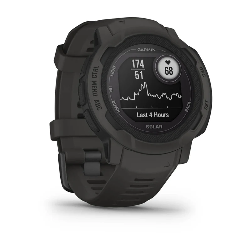 Garmin Instinct 2 Solar Tactical Edition Smart Watch with Step Counter,  Heart Rate Monitor and Gps Enabled in the Fitness Trackers department at