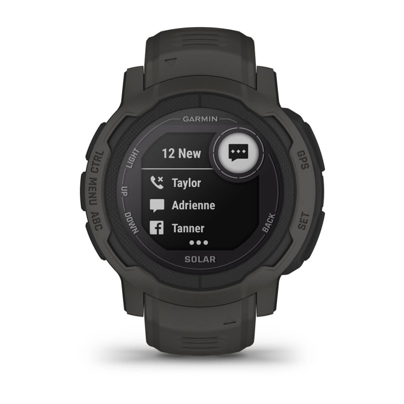 Garmin Instinct 2X Solar GPS Smartwatch Tactical Edition - black