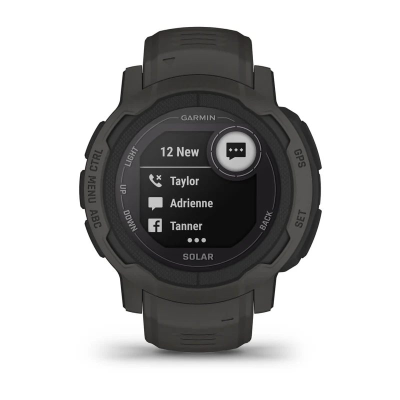 Garmin fenix 7 Solar, adventure smartwatch, with Solar Charging  Capabilities, rugged outdoor watch with GPS, touchscreen, health and  wellness features, slate gray with black band : Electronics 