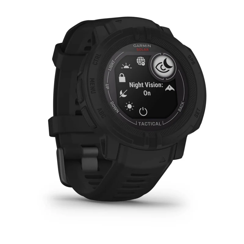 Garmin Instinct® 2 Solar - Tactical Edition | Rugged GPS Smartwatch Garmin Instinct® 2 Solar - Tactical Edition | Rugged GPS Smartwatch