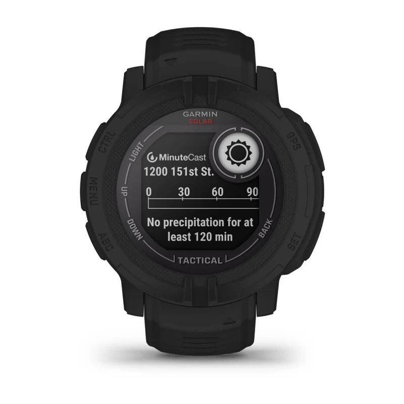 Garmin Instinct 2 Solar, Tactical-Edition, reloj resistente para exteriores  con GPS y con capacidad de carga solar, construido para todos los