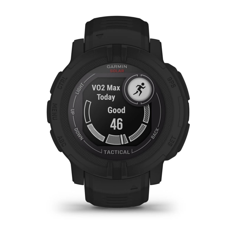 Garmin Instinct 2X Solar GPS Smartwatch Tactical Edition - black