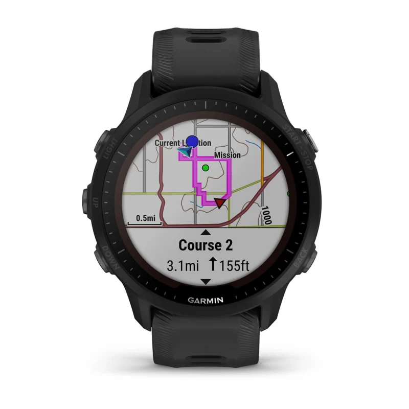 Smartwatch Garmin Forerunner 955, Non-Solar Black - Style Store