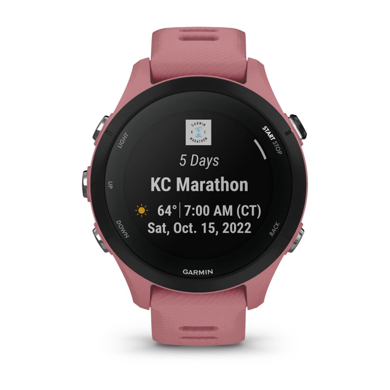 Garmin Forerunner® 255 Music, GPS Running Smartwatch with Music, Advanced  Insights, Long-Lasting Battery, White