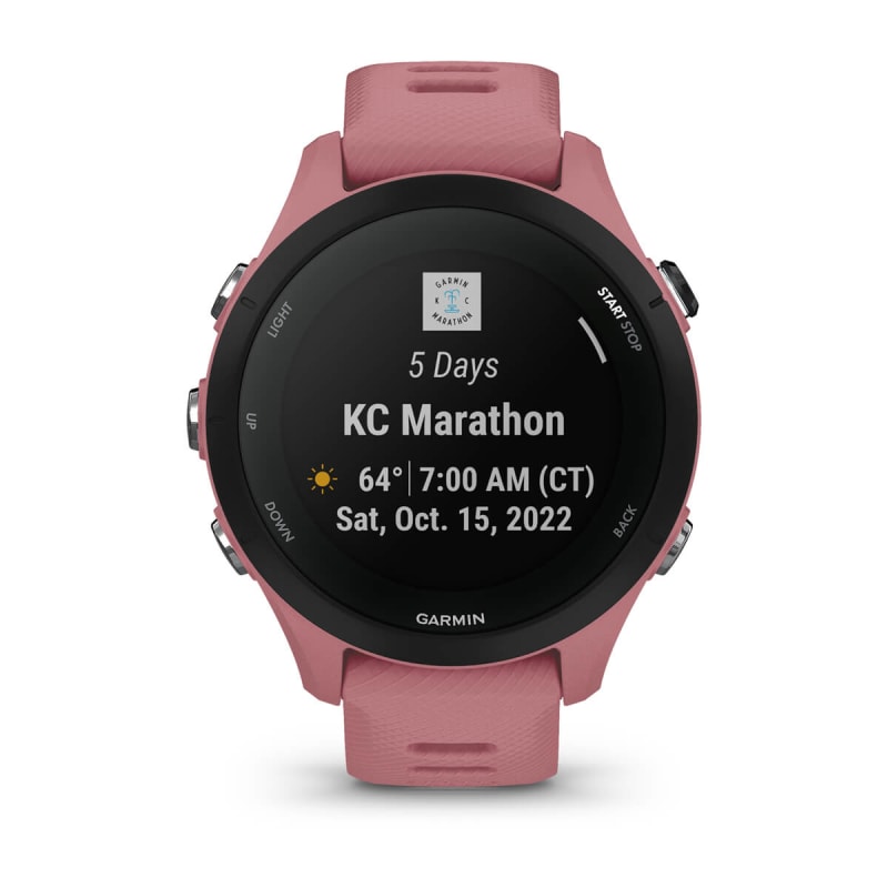 Coque de protection Garmin Forerunner 255s (rose) 