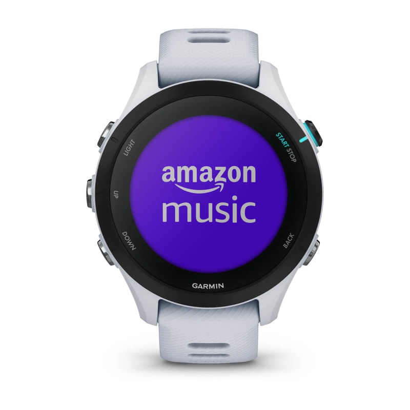 GARMIN Forerunner 255S Music ランニングウォッチ 白 - トレーニング ...