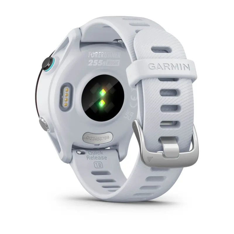  Garmin Forerunner 245 Music GPS Running Smartwatch with Music,  Running Dynamics and Training Status, White (Renewed) : Electronics