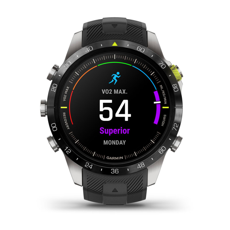 Garmin MARQ Athlete, reloj de herramientas de lujo para hombre, fabricado  con materiales de primera calidad para atletas, muestra tiempo de