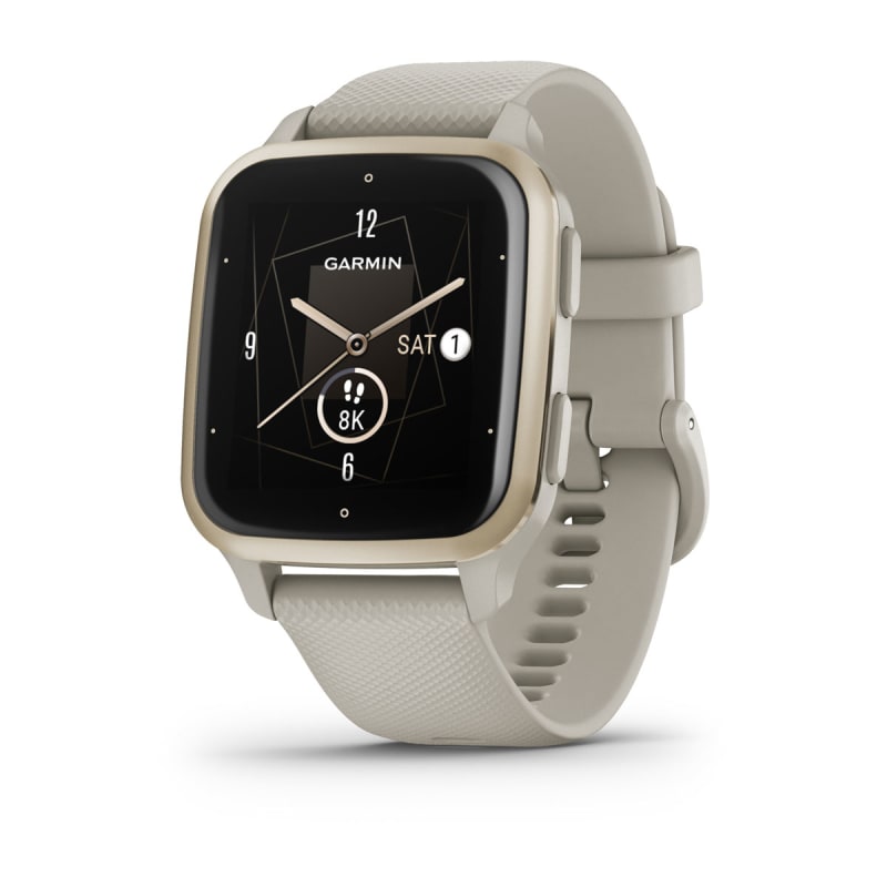 Garmin VENU SQ MUSIC ゴールド Amazon.com: Garmin Venu Sq Music, GPS Smartwatch with Bright