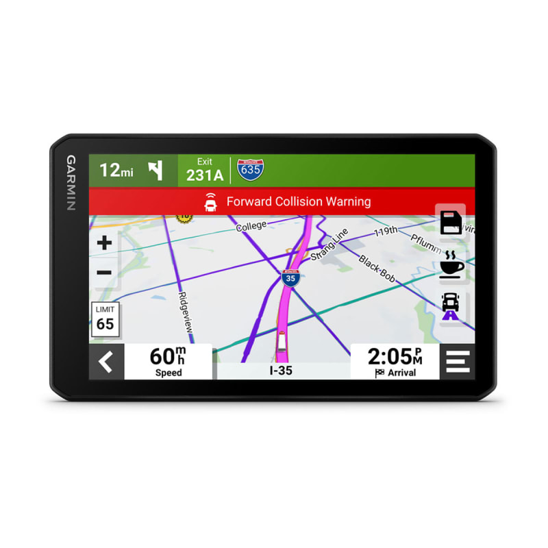Garmin d zlCam OTR710 Trucking GPS with Dash Cam