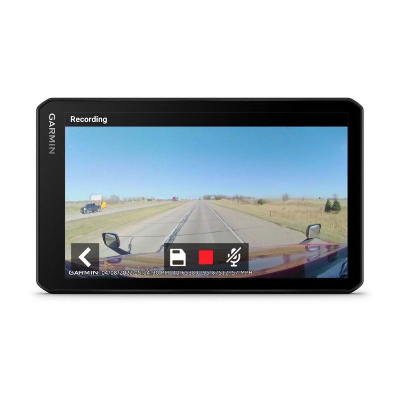 | Garmin OTR710 Trucking Cam with dēzlCam™ Dash GPS