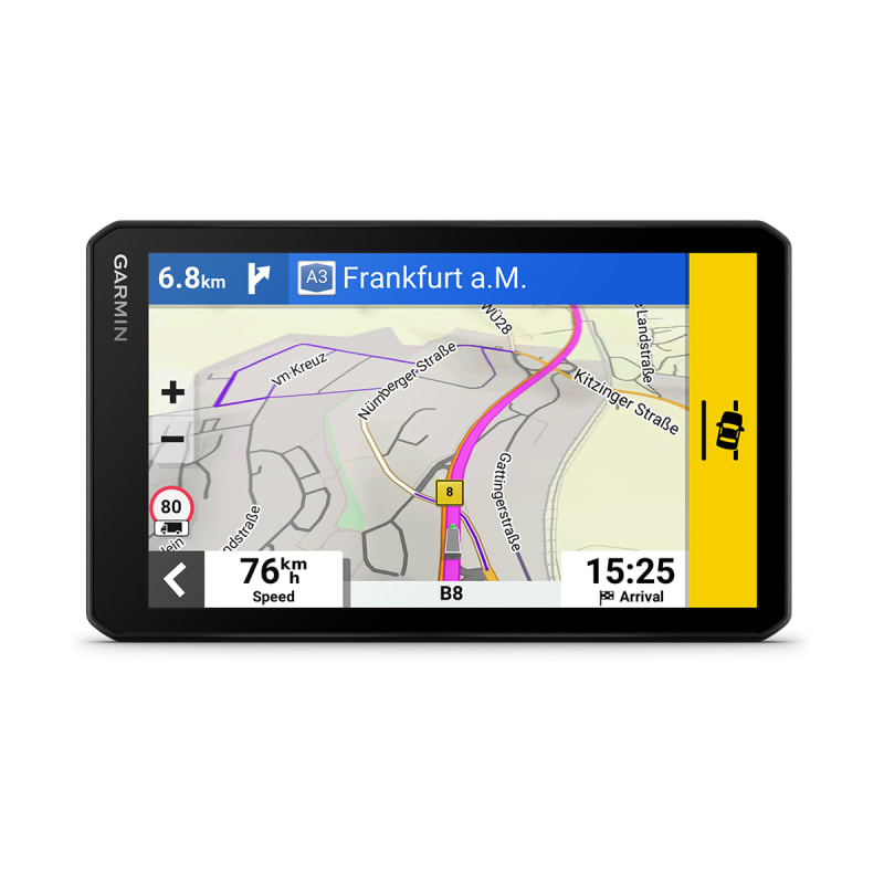 Fonctionnalités de la navigation GPS Poids Lourds
