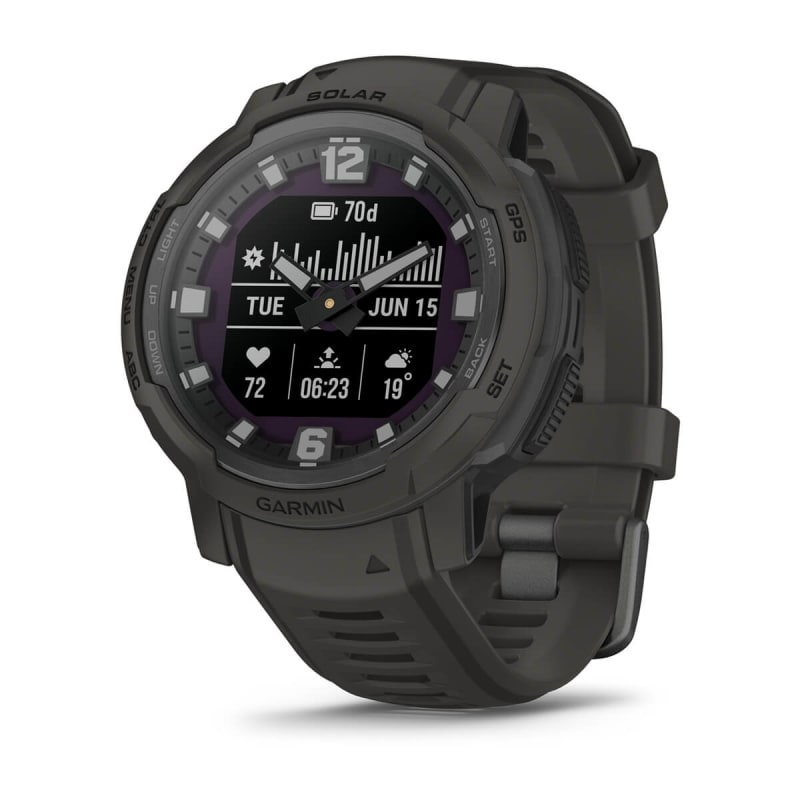 Garmin Instinct® Crossover Solar  Reloj inteligente híbrido resistente