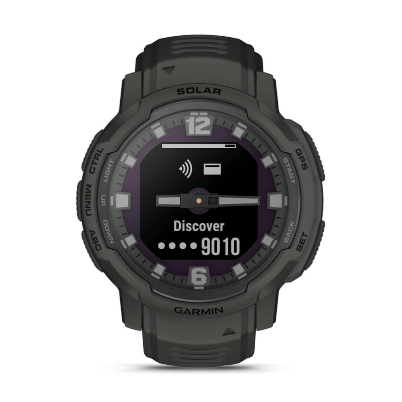 Garmin Instinct Crossover Solar Rugged Hybrid Smartwatch