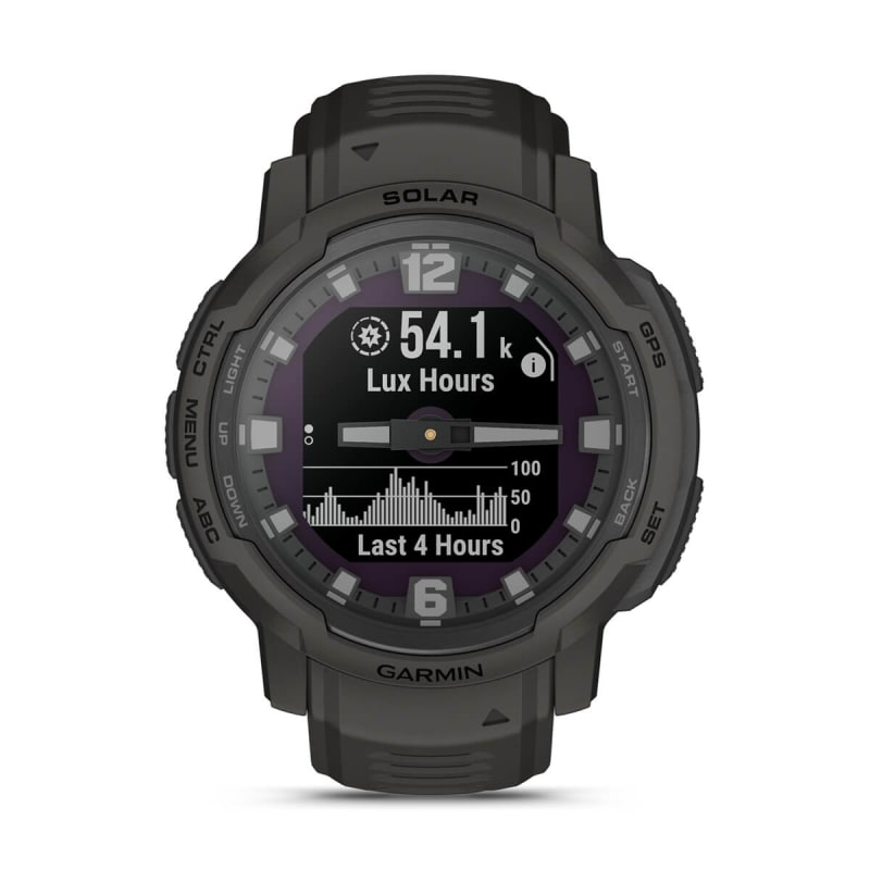 Garmin Instinct Crossover, Hybrid Rugged Smartwatch, Analogue