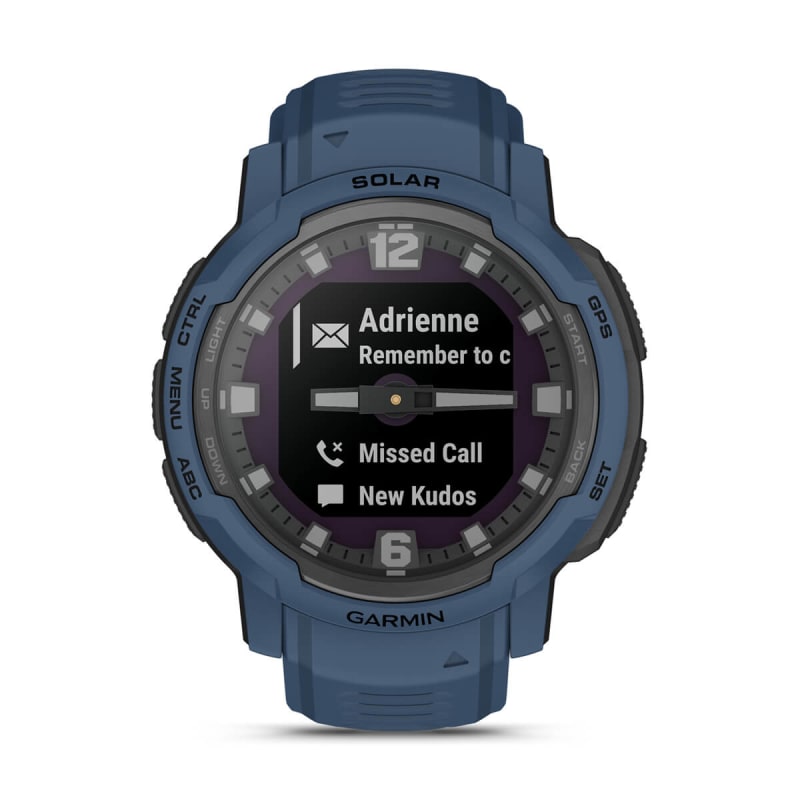 Garmin Instinct® Crossover Solar | Rugged Hybrid Smartwatch