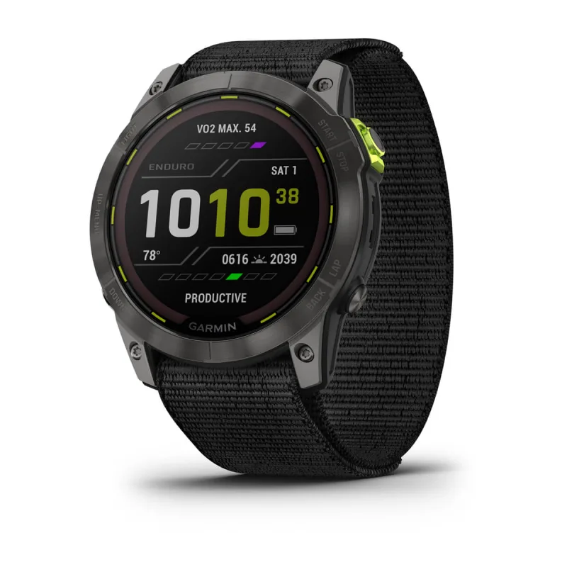 Garmin Enduro 2 Multisport Watch for Endurance Athletes