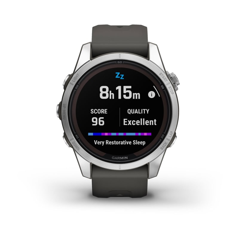 Garmin fenix 7 Solar, adventure smartwatch, with Solar Charging  Capabilities, rugged outdoor watch with GPS, touchscreen, health and  wellness