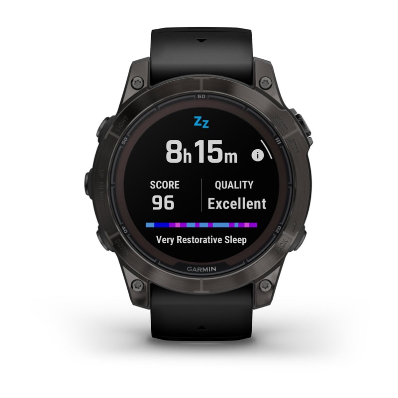 Bracelet en cuir Garmin Fenix 7 Pro, marron